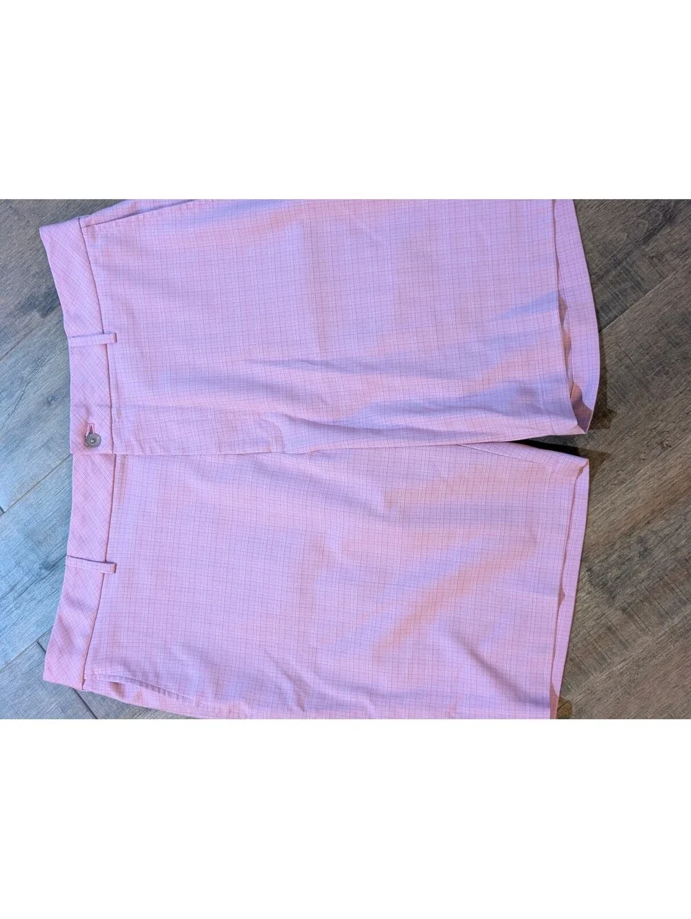 Walter Hagen Golf Shorts Men's Size 40 Pink Performance Flat Front 9